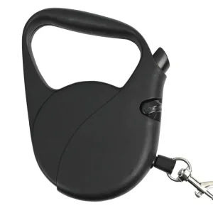 Benson Hondenriem Rollijn - 3 Meter - Zwart - Ergonomisch Betaalbaar