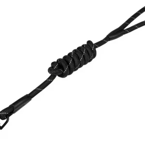 Aanbieding Benson Reflecterende Hondenriem - 12 mm x 150 cm - Zwart - Veiligheid