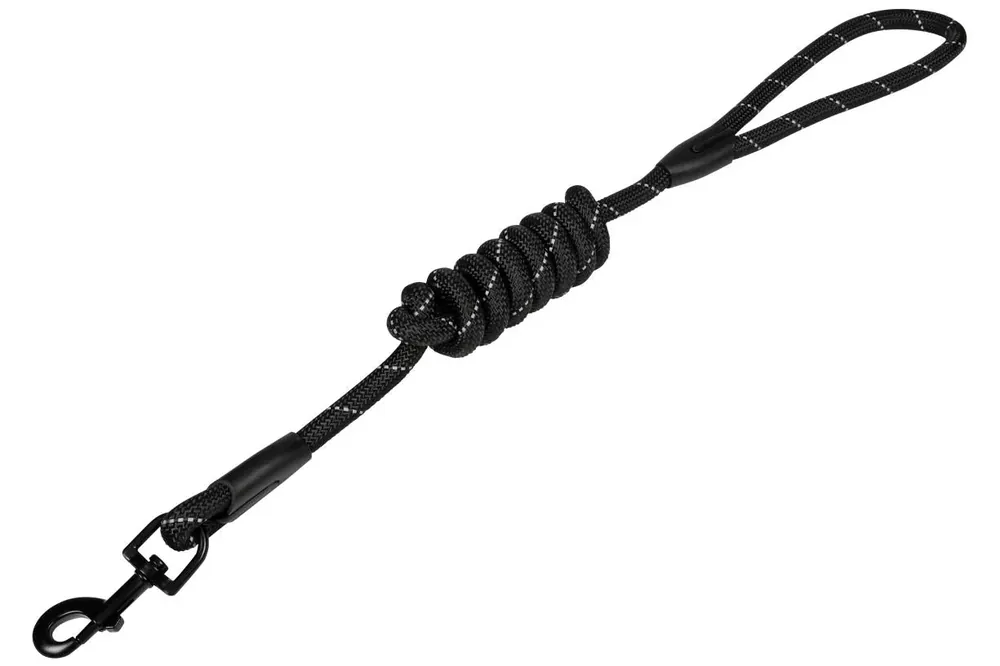 Aanbieding Benson Reflecterende Hondenriem - 12 mm x 150 cm - Zwart - Veiligheid