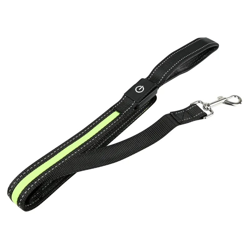 Flitsaanbieding Benson LED Hondenhalsband - 90 cm - Reflecterend - Fluorescerend