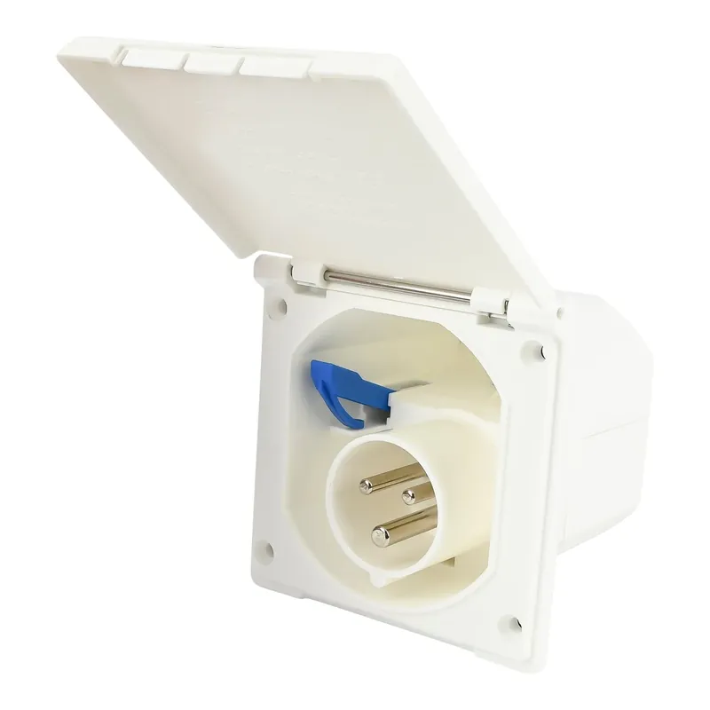 Meest Verkocht Benson CEE Wandinvoerdoos - 250V - 2P+E - EN IEC 60309 - Wit