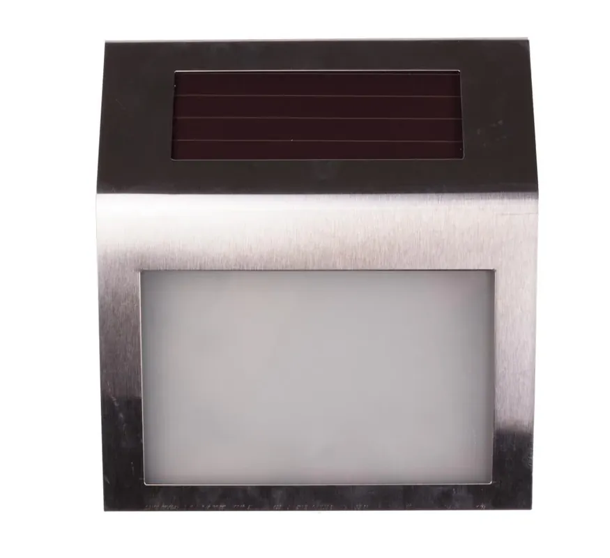 Hofftech LED Huisnummer op Zonne-energie – RVS – Inclusief Cijfers & Letters – IP44 Express Levering