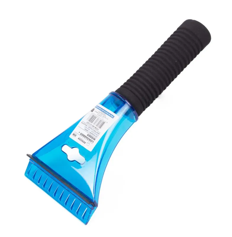 Flitsaanbieding Benson Transparante IJskrabber met Trekker – 21 cm – 2-in-1 Noodhulp