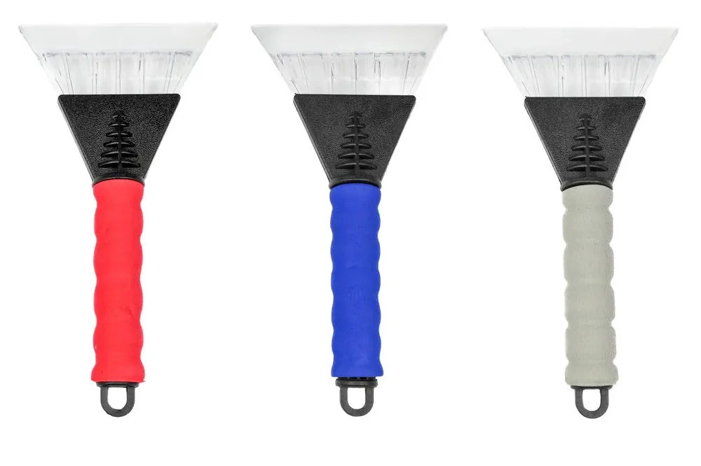 Benson IJskrabber met Softgrip – Ergonomisch – 3 Kleuren Assorti Seizoensaanbieding