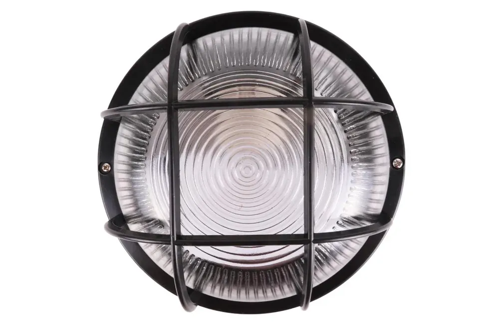 Weekendaanbieding Benson Bulleye Buitenlamp Rond – Zwart – E27 Fitting – IP54