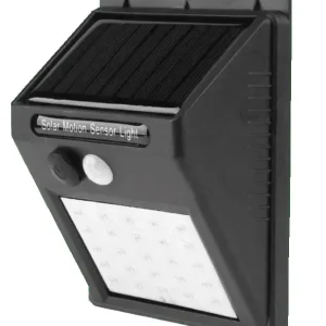 Gratis Retour Hofftech Solar LED Wandlamp – PIR Bewegingssensor – IP65 Waterdicht – Oplaadbaar